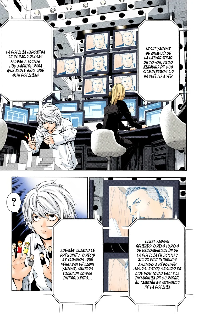 Read Death Note Full Color ES Manga Online