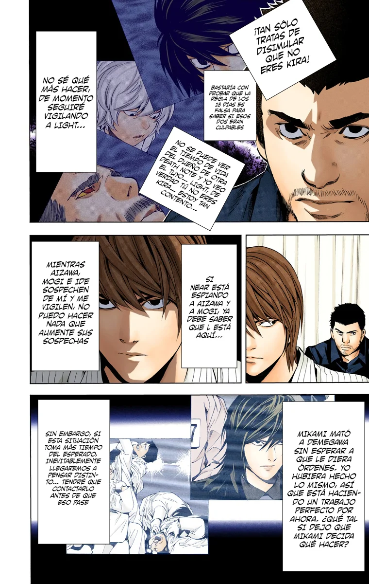 Read Death Note Full Color ES Manga Online