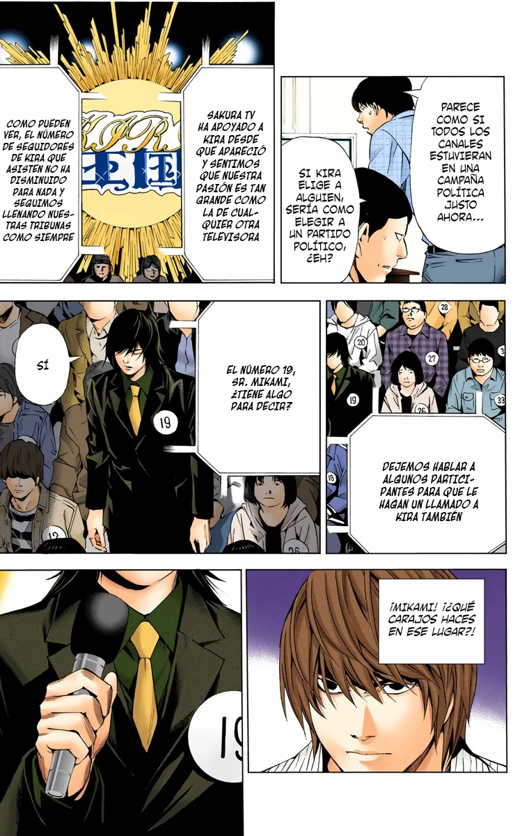 Read Death Note Full Color ES Manga Online
