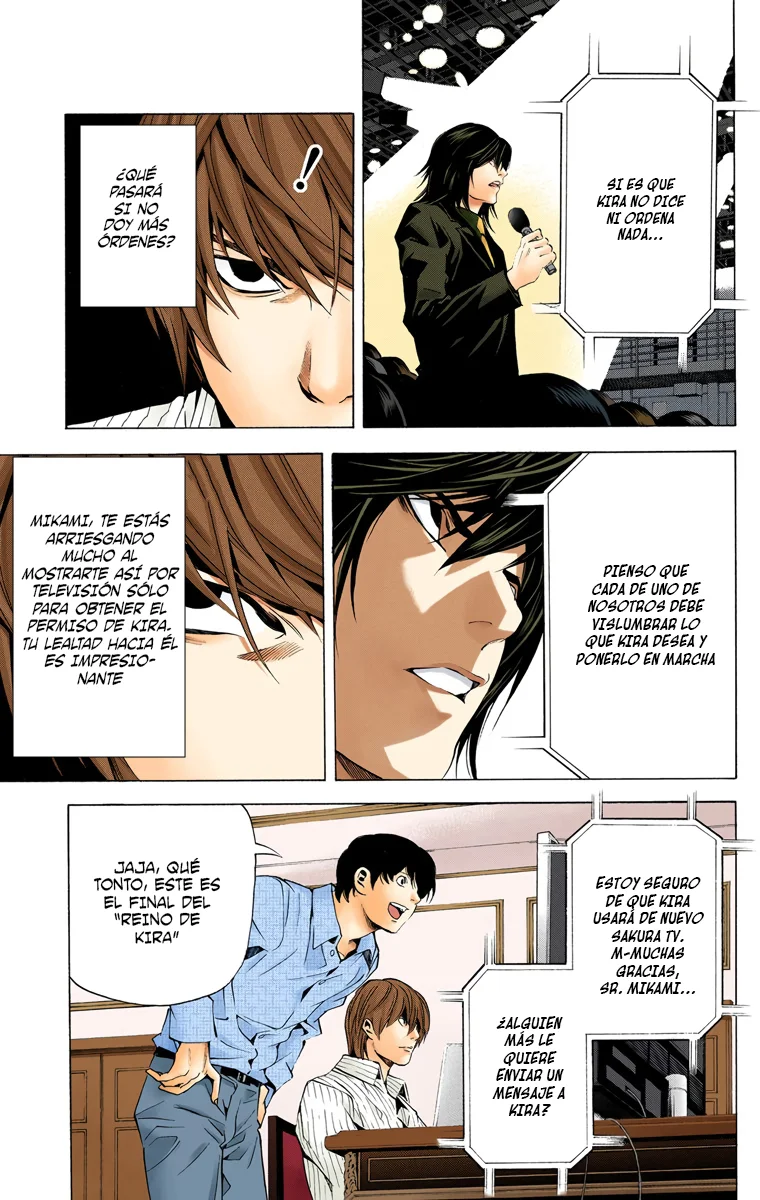 Read Death Note Full Color ES Manga Online