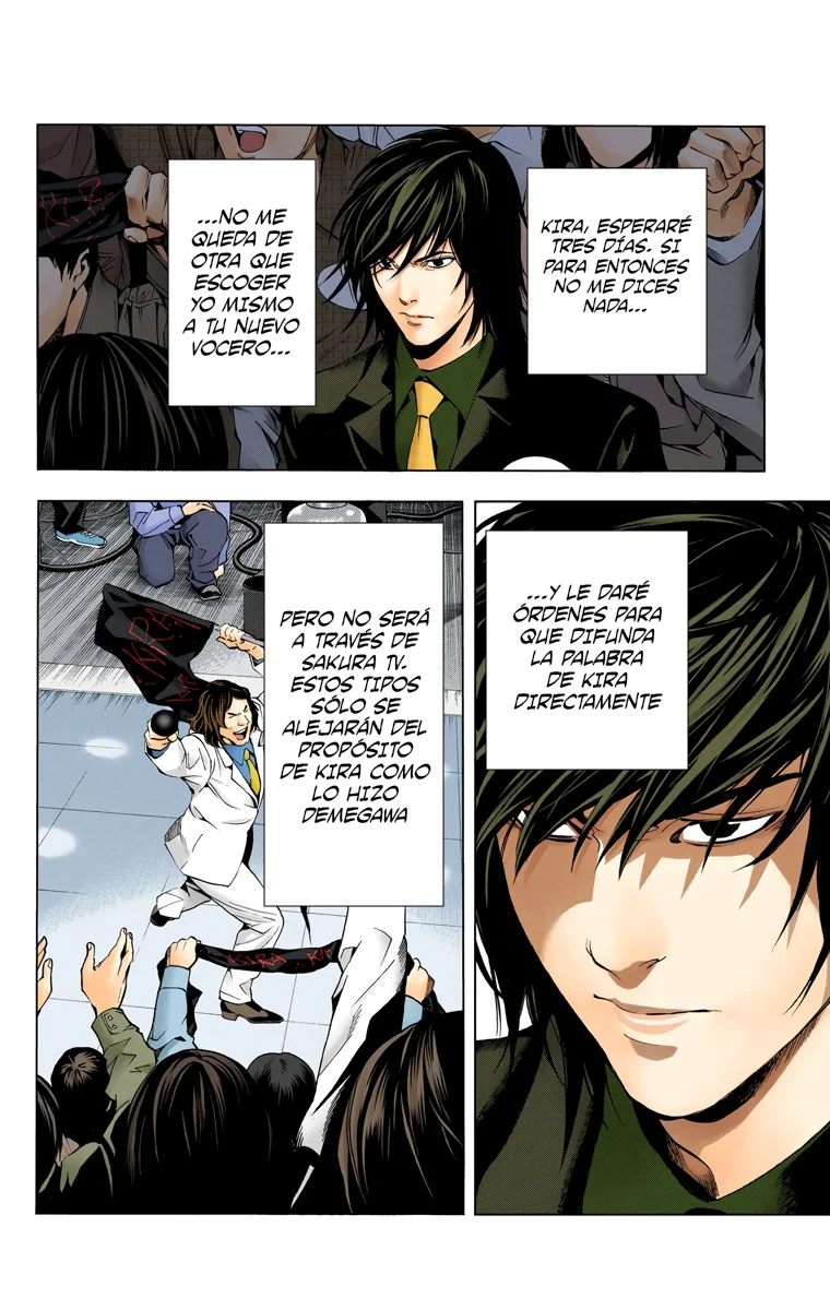 Read Death Note Full Color ES Manga Online