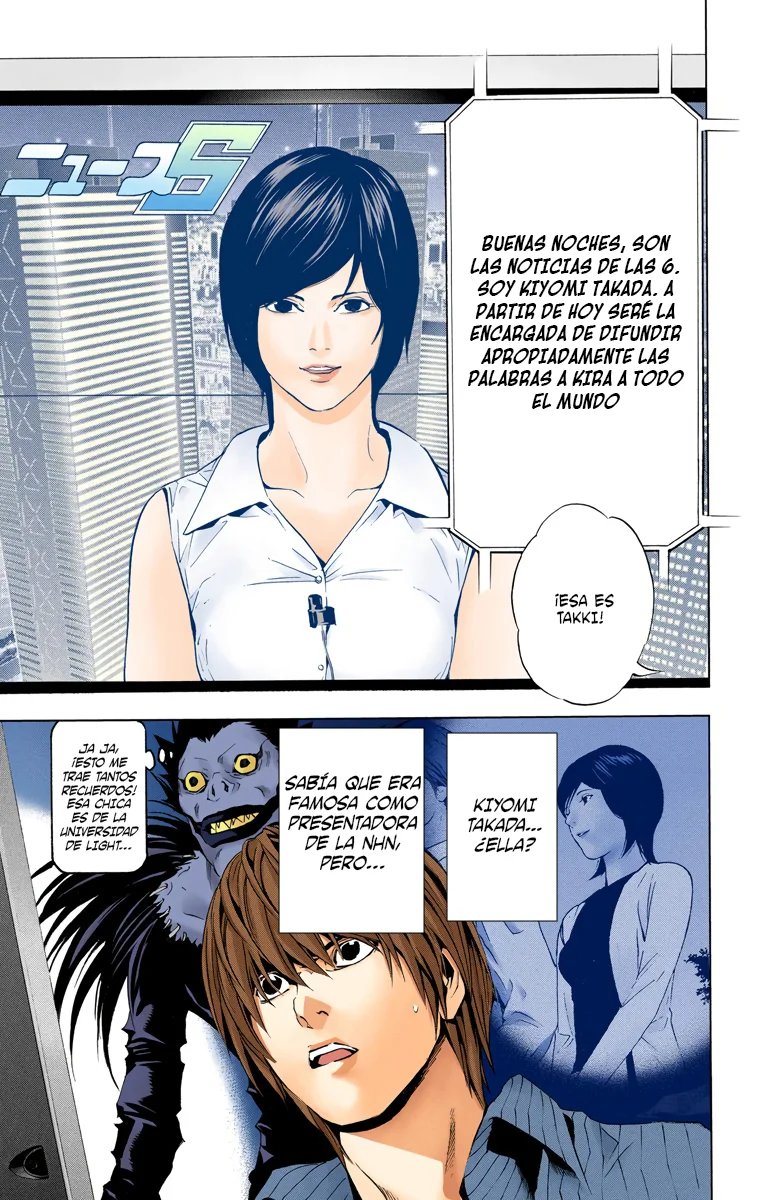 Read Death Note Full Color ES Manga Online