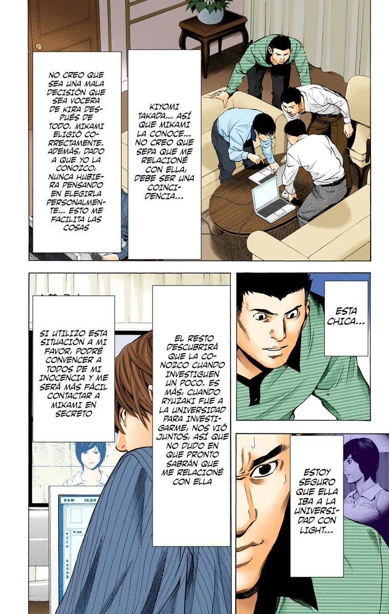 Read Death Note Full Color ES Manga Online
