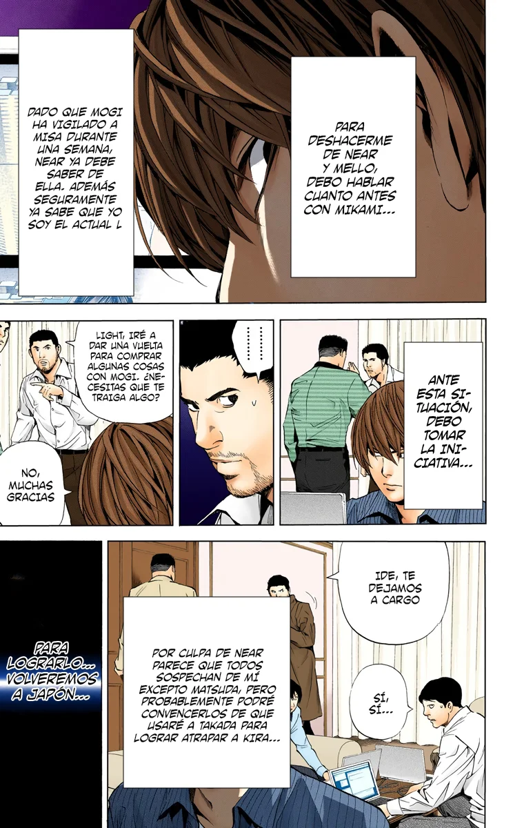 Read Death Note Full Color ES Manga Online
