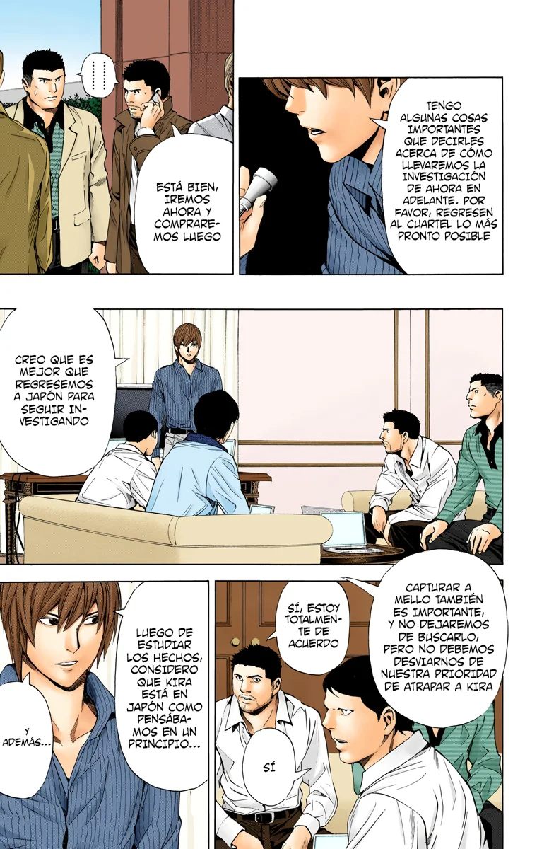 Read Death Note Full Color ES Manga Online