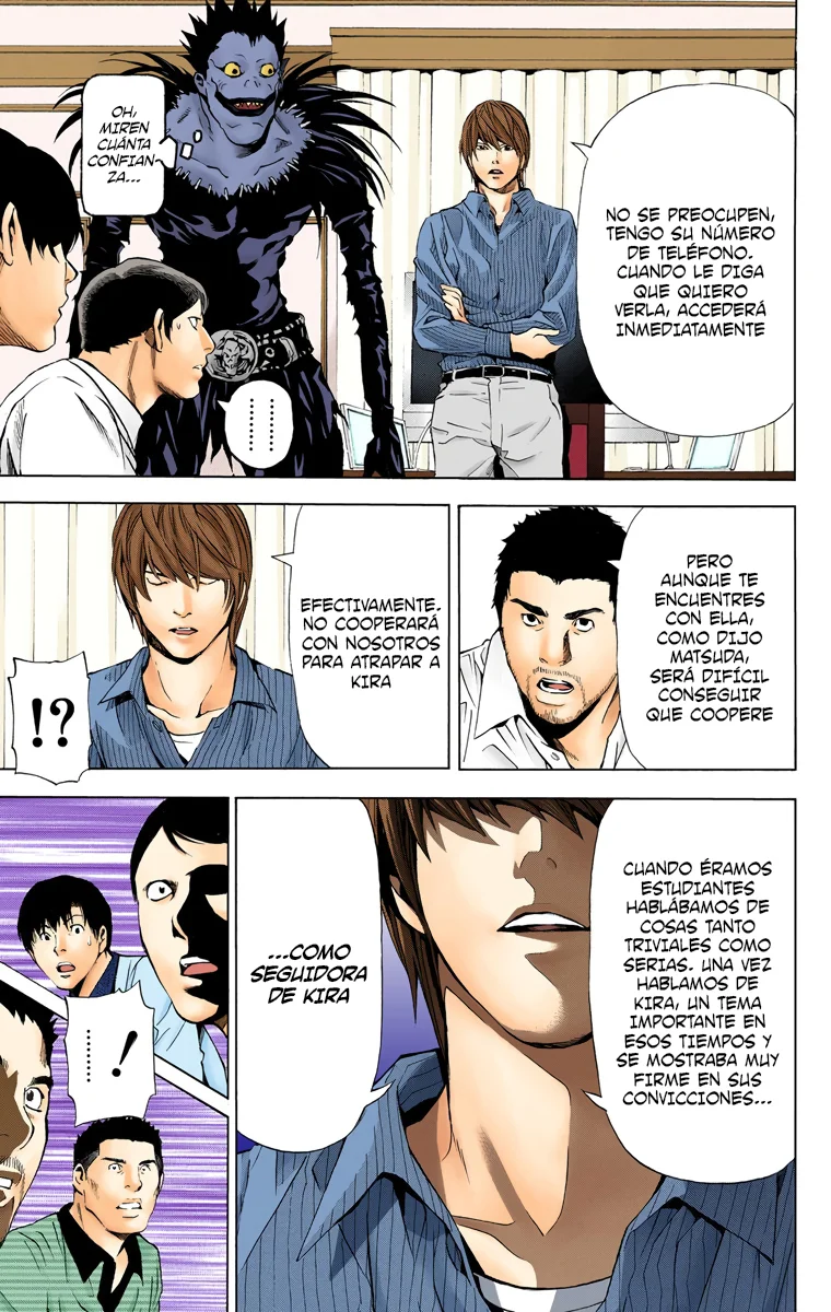 Read Death Note Full Color ES Manga Online