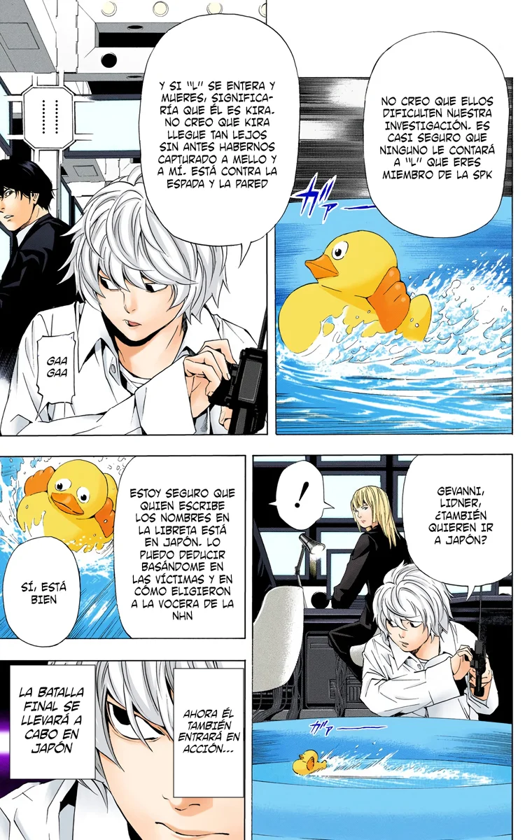 Read Death Note Full Color ES Manga Online