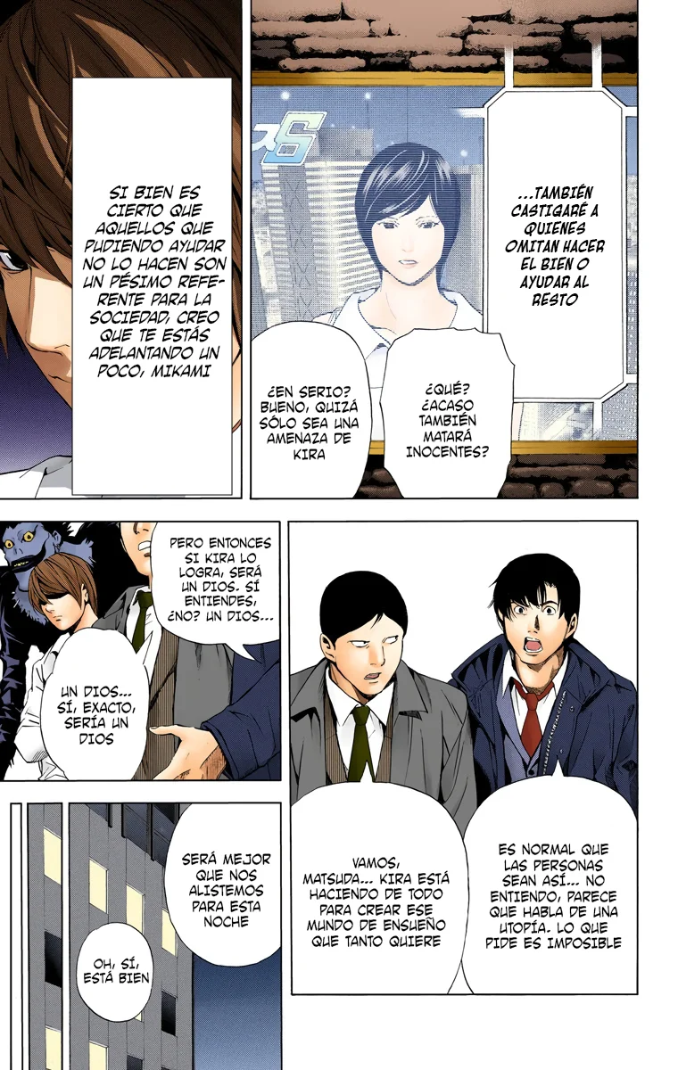 Read Death Note Full Color ES Manga Online