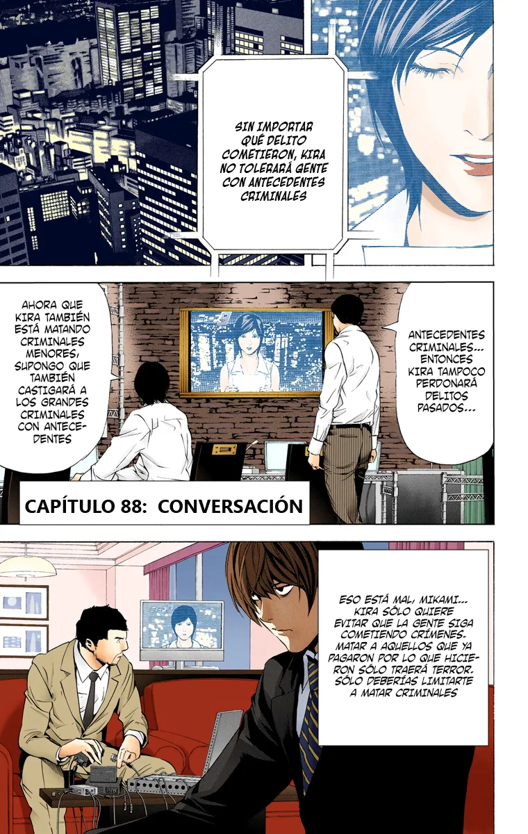 Read Death Note Full Color ES Manga Online