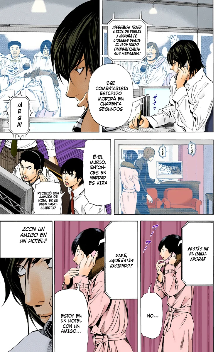 Read Death Note Full Color ES Manga Online
