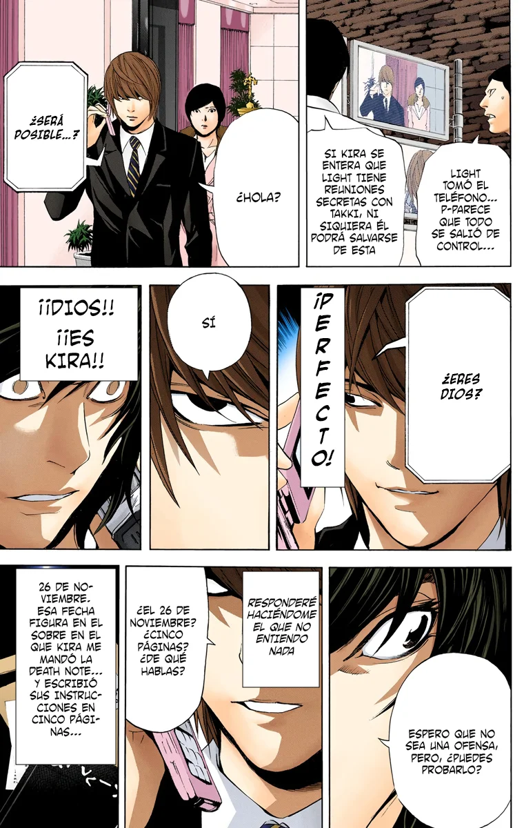 Read Death Note Full Color ES Manga Online