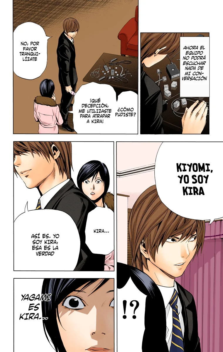 Read Death Note Full Color ES Manga Online