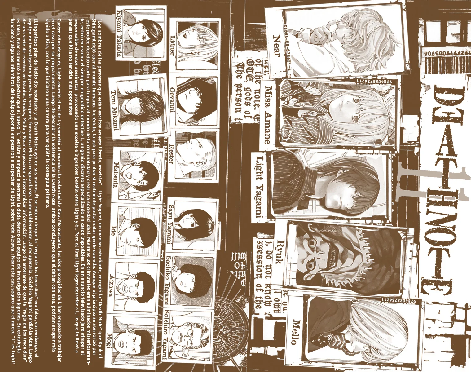 Read Death Note Full Color ES Manga Online