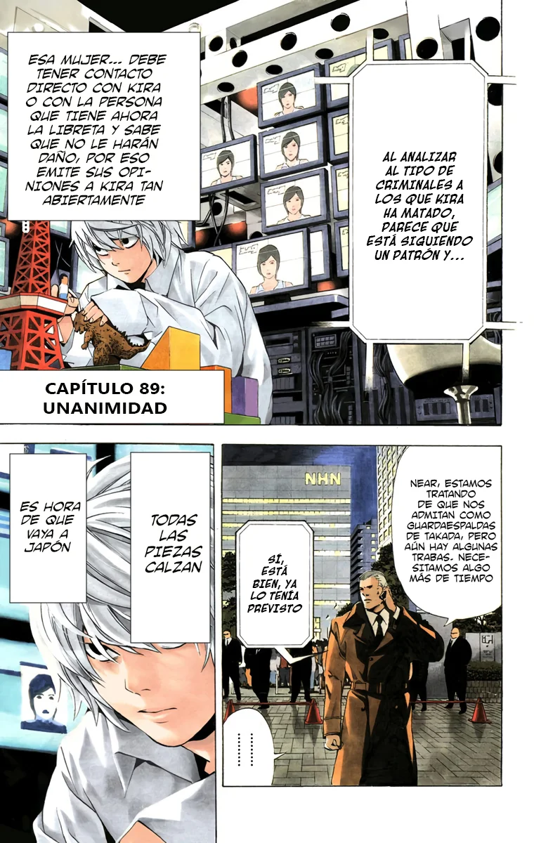 Read Death Note Full Color ES Manga Online