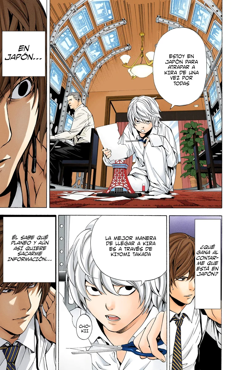Read Death Note Full Color ES Manga Online