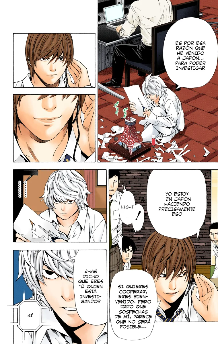 Read Death Note Full Color ES Manga Online