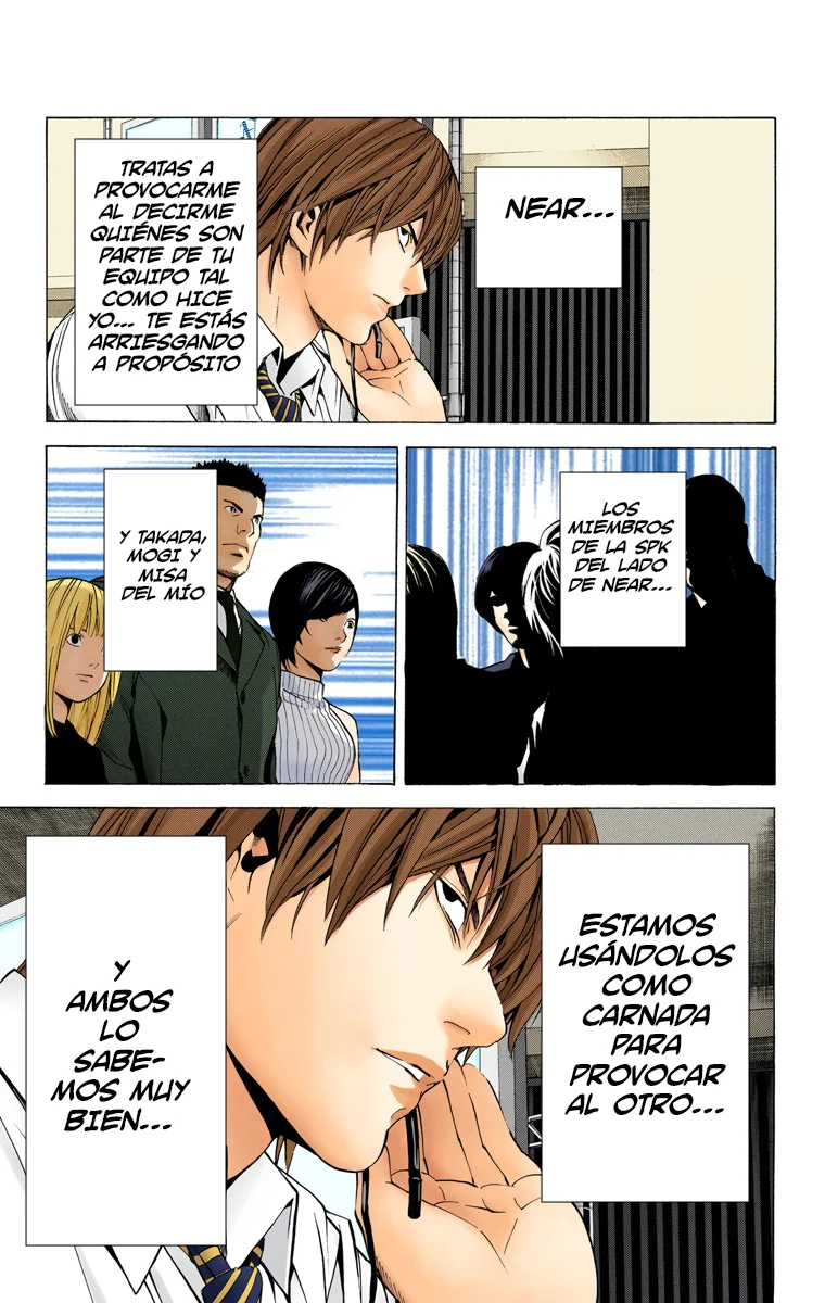 Read Death Note Full Color ES Manga Online