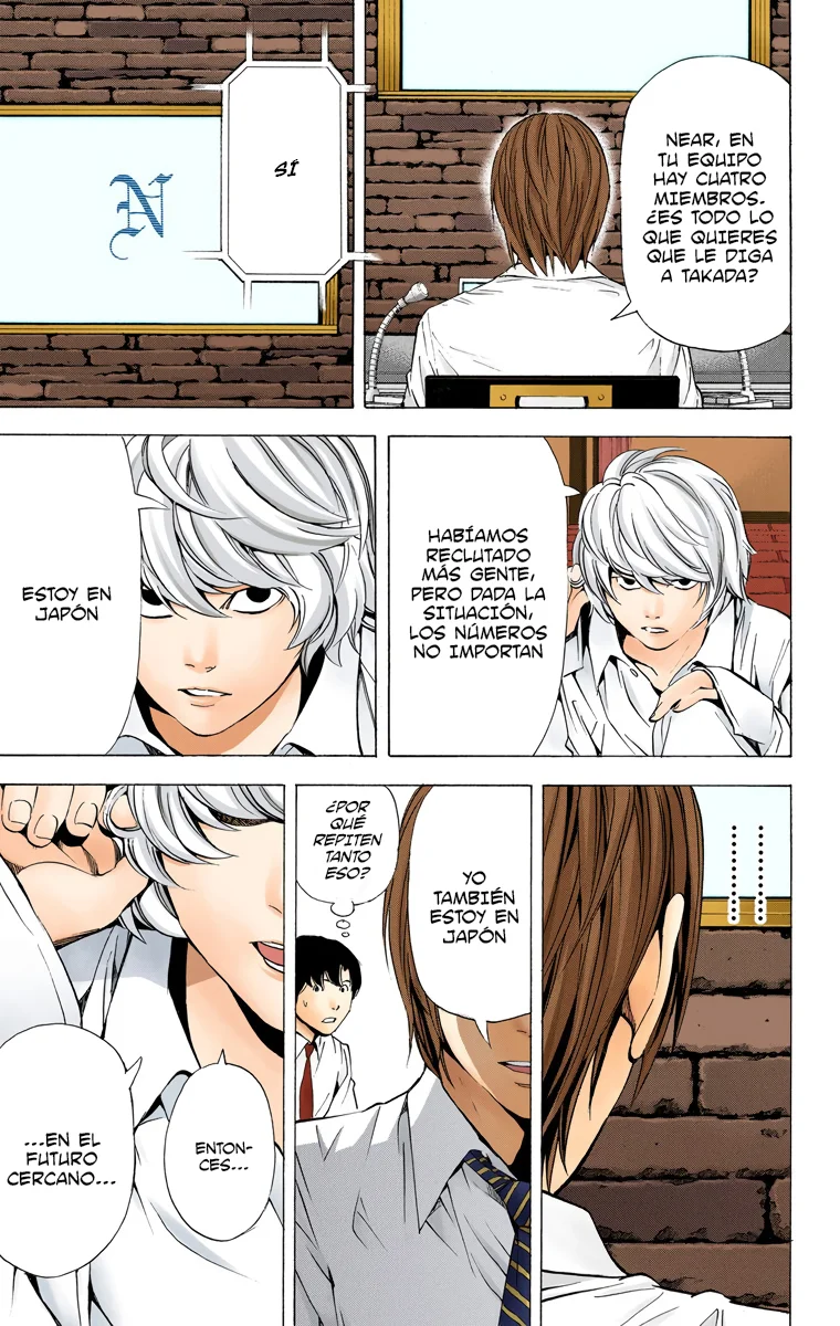 Read Death Note Full Color ES Manga Online