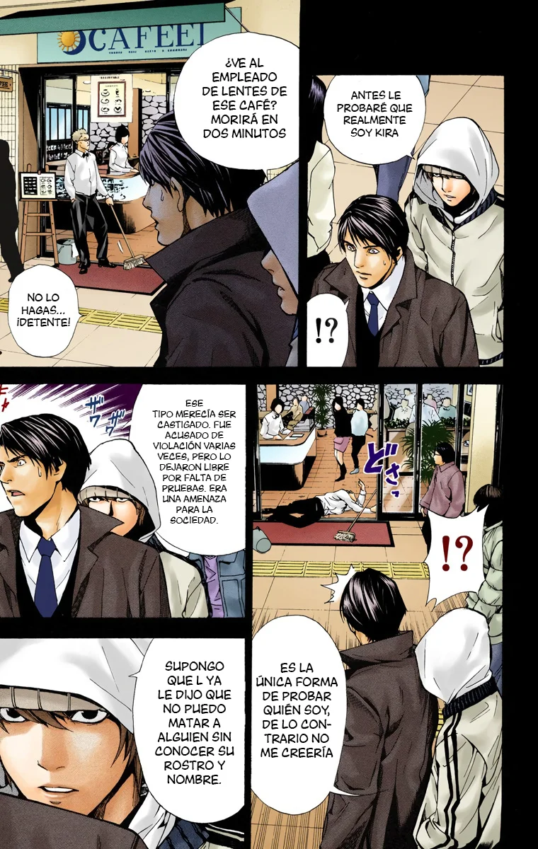 Read Death Note Full Color ES Manga Online