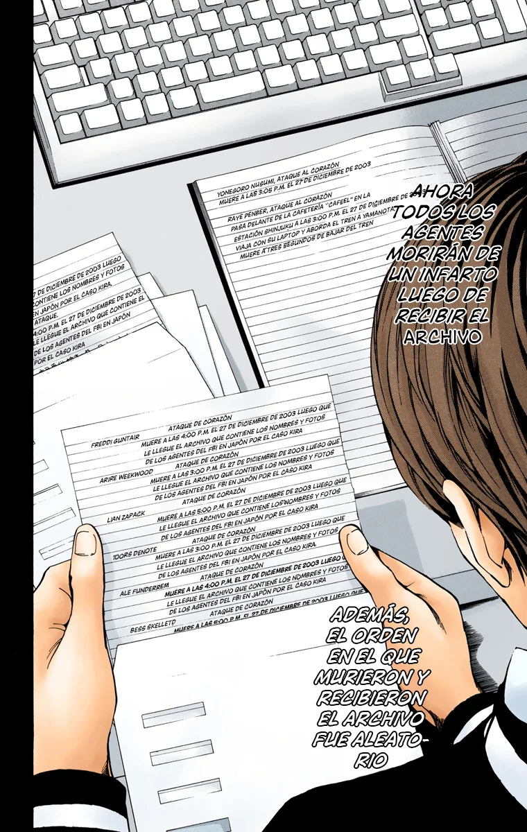 Read Death Note Full Color ES Manga Online