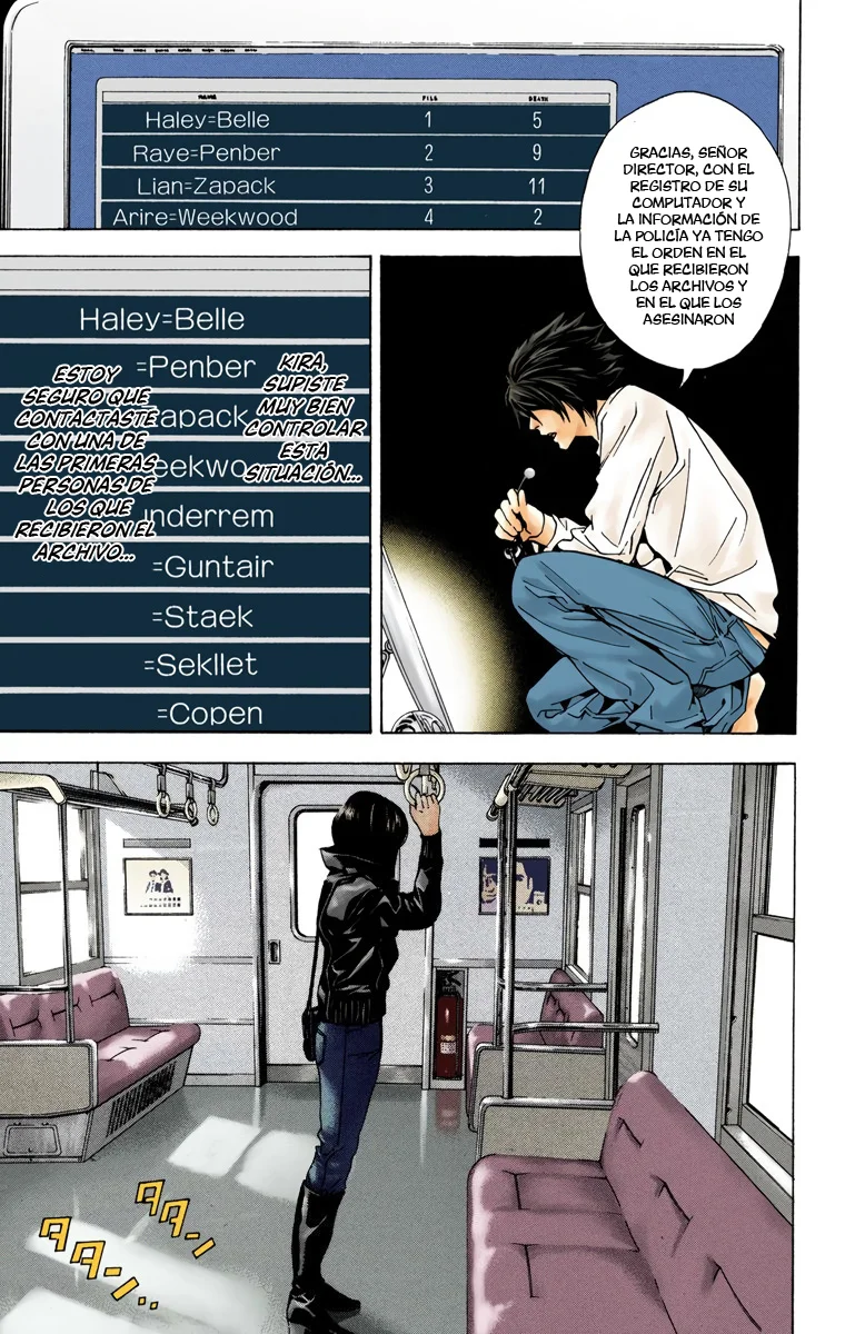 Read Death Note Full Color ES Manga Online