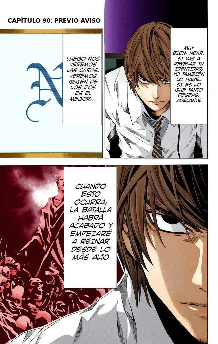 Read Death Note Full Color ES Manga Online