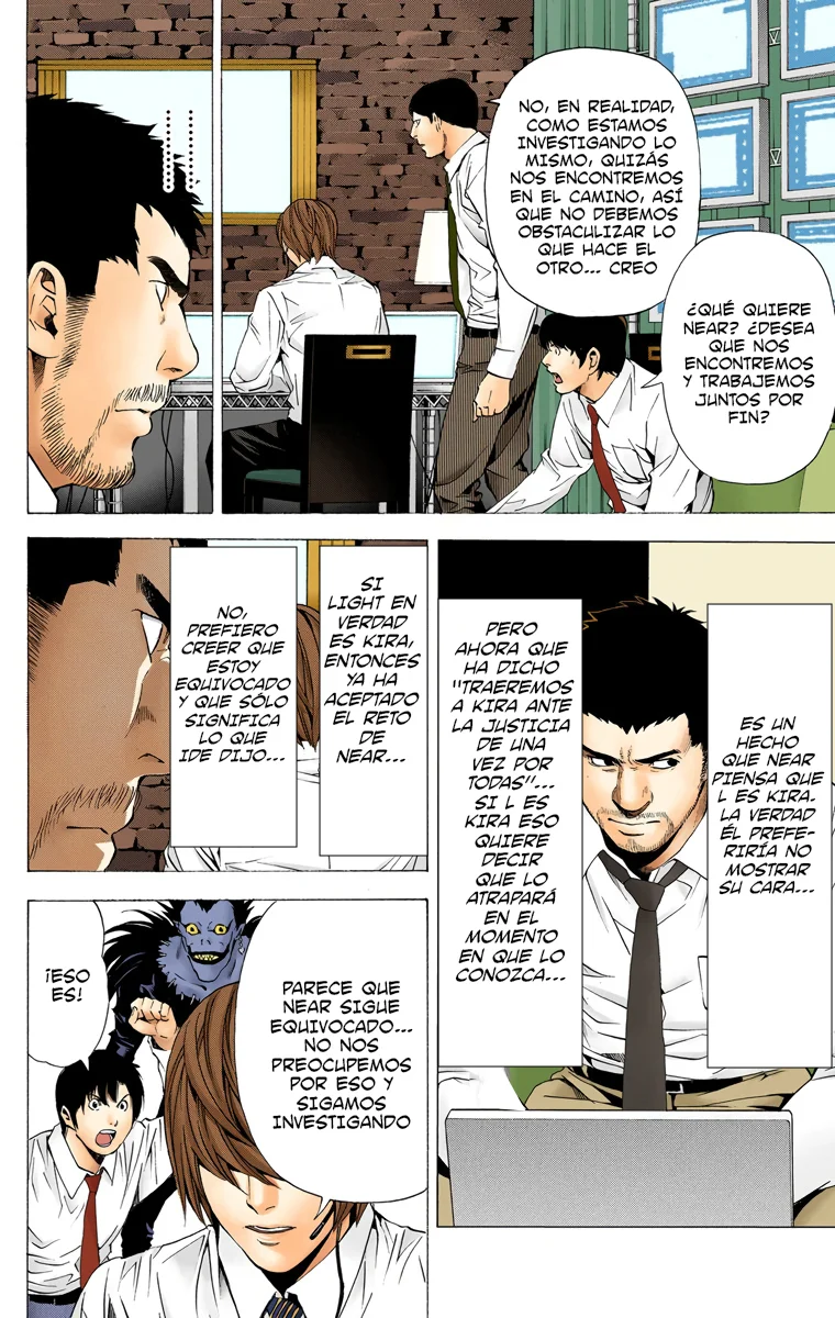 Read Death Note Full Color ES Manga Online