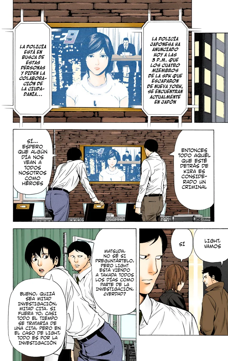 Read Death Note Full Color ES Manga Online