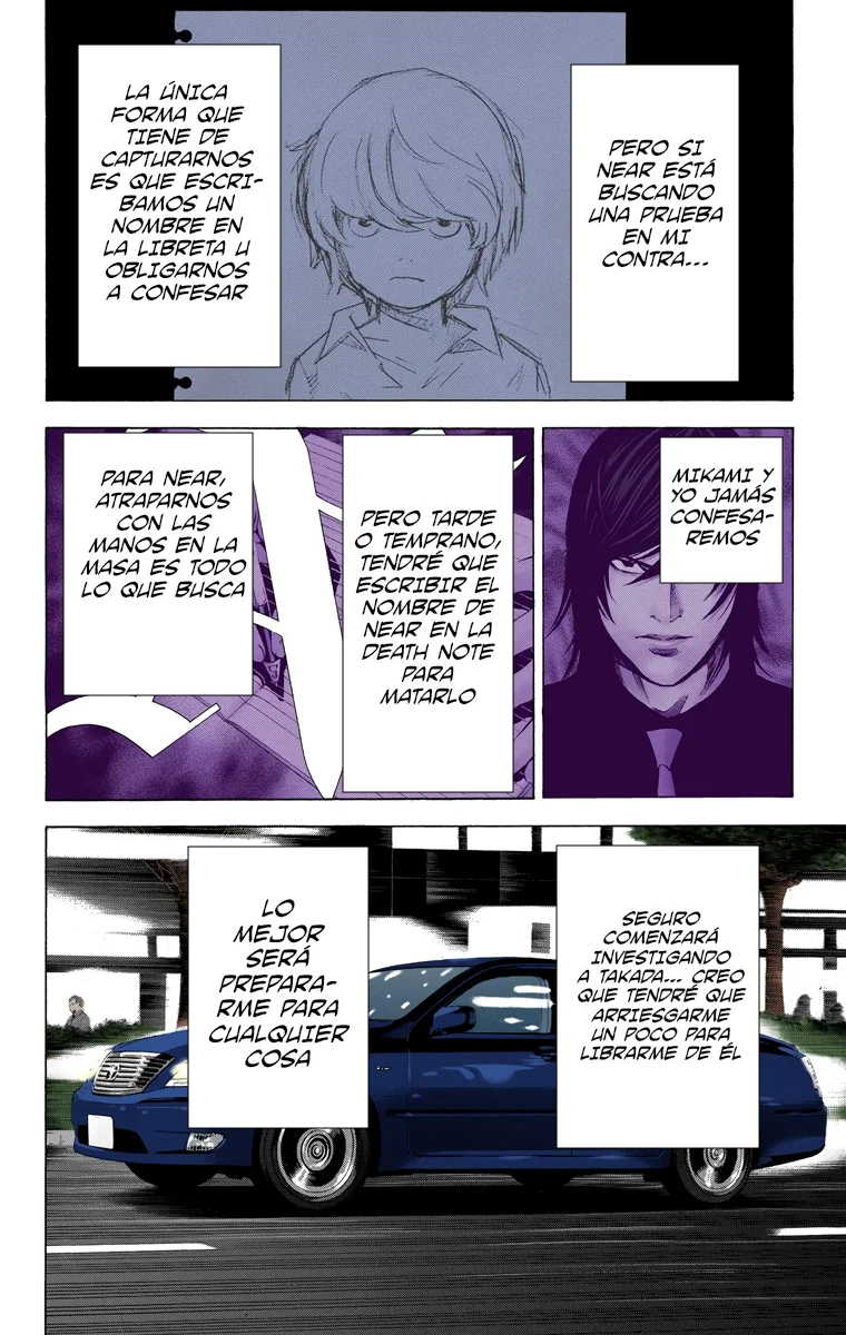 Read Death Note Full Color ES Manga Online