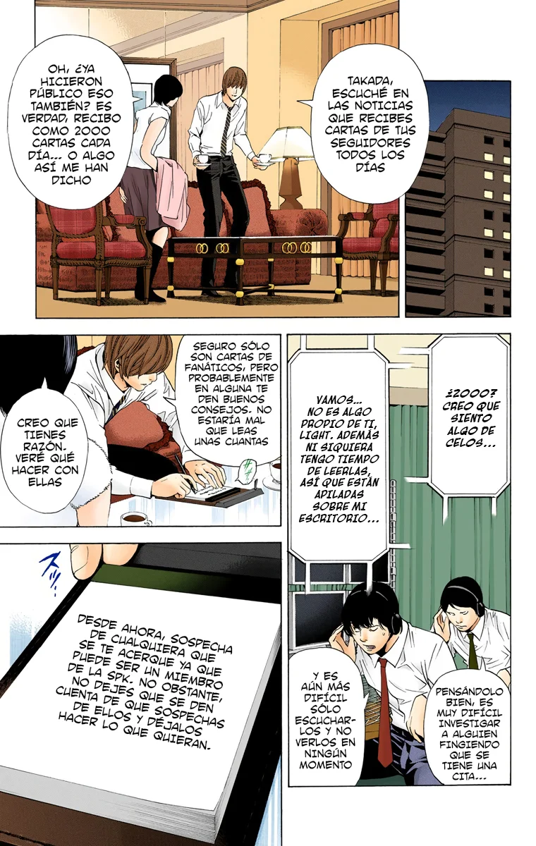 Read Death Note Full Color ES Manga Online
