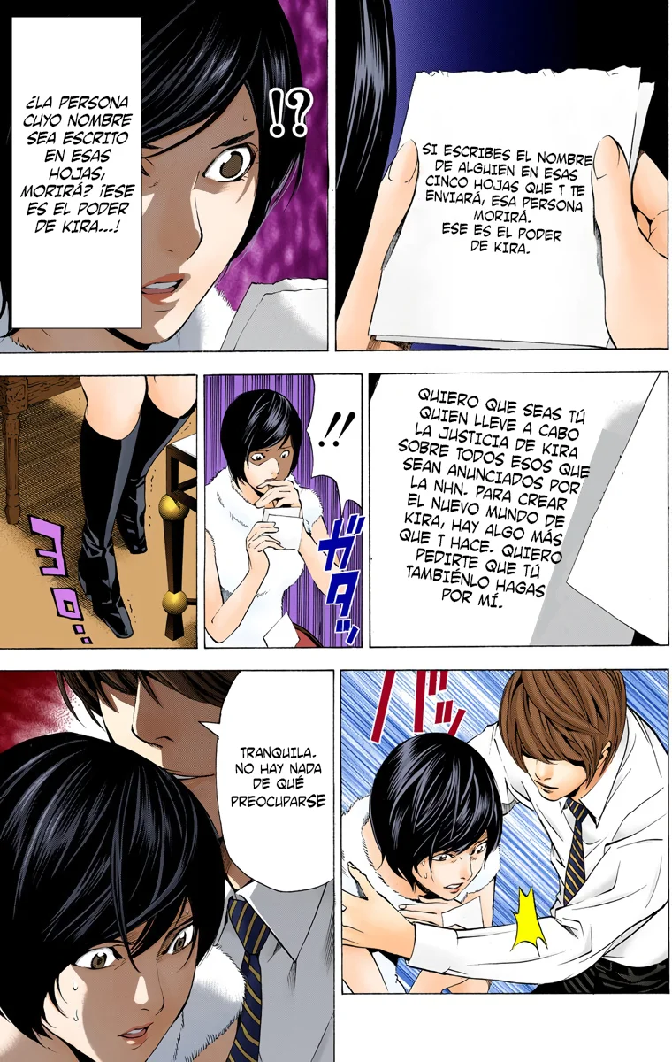 Read Death Note Full Color ES Manga Online