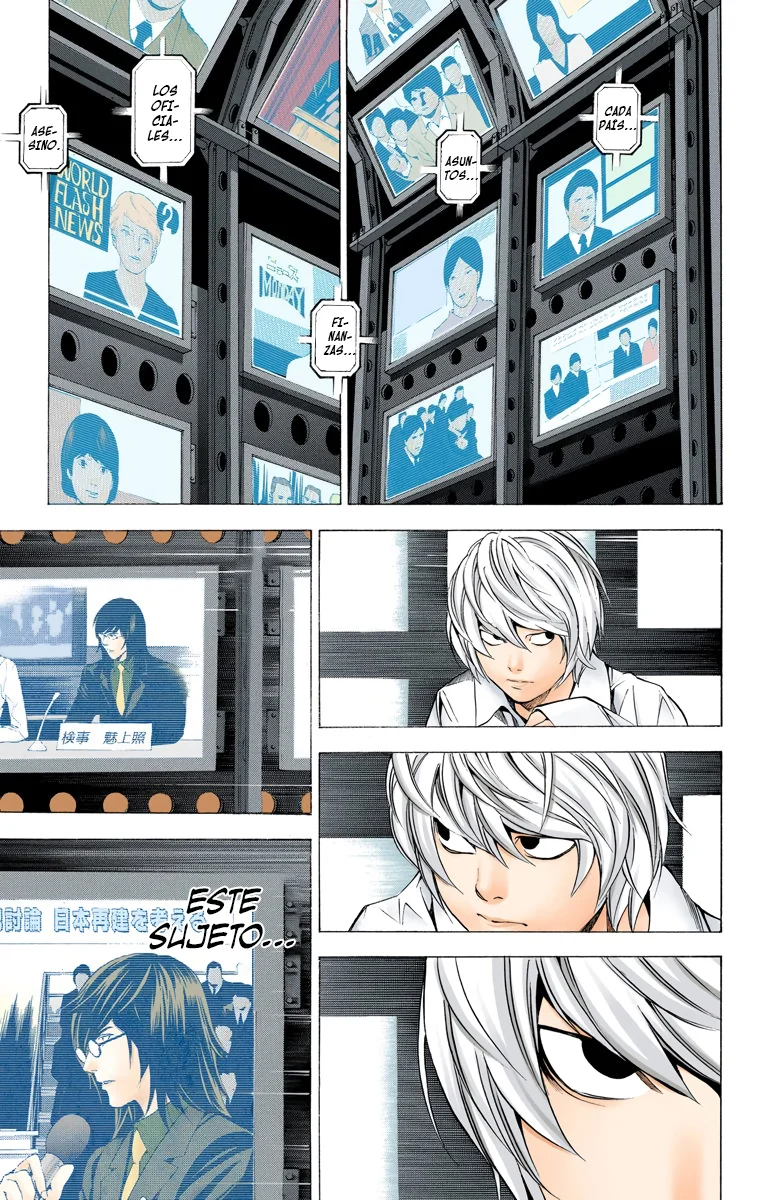 Read Death Note Full Color ES Manga Online