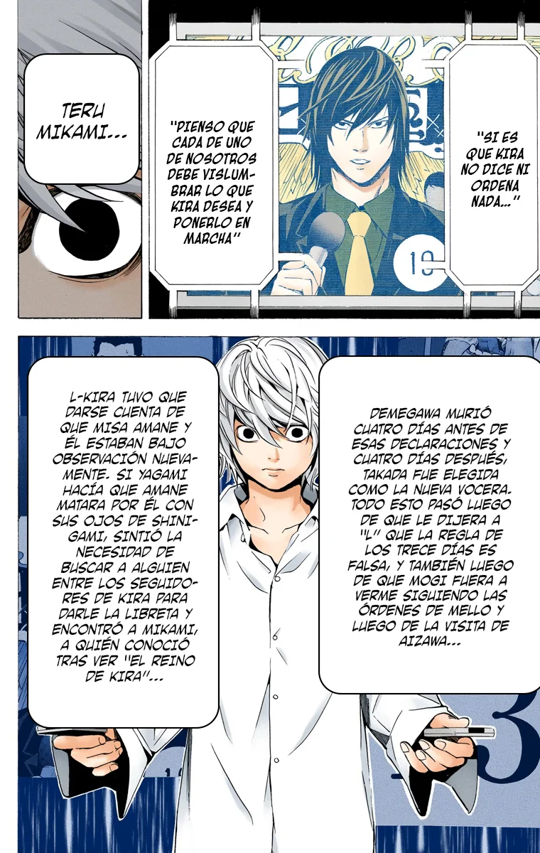 Read Death Note Full Color ES Manga Online