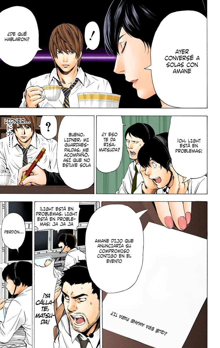 Read Death Note Full Color ES Manga Online