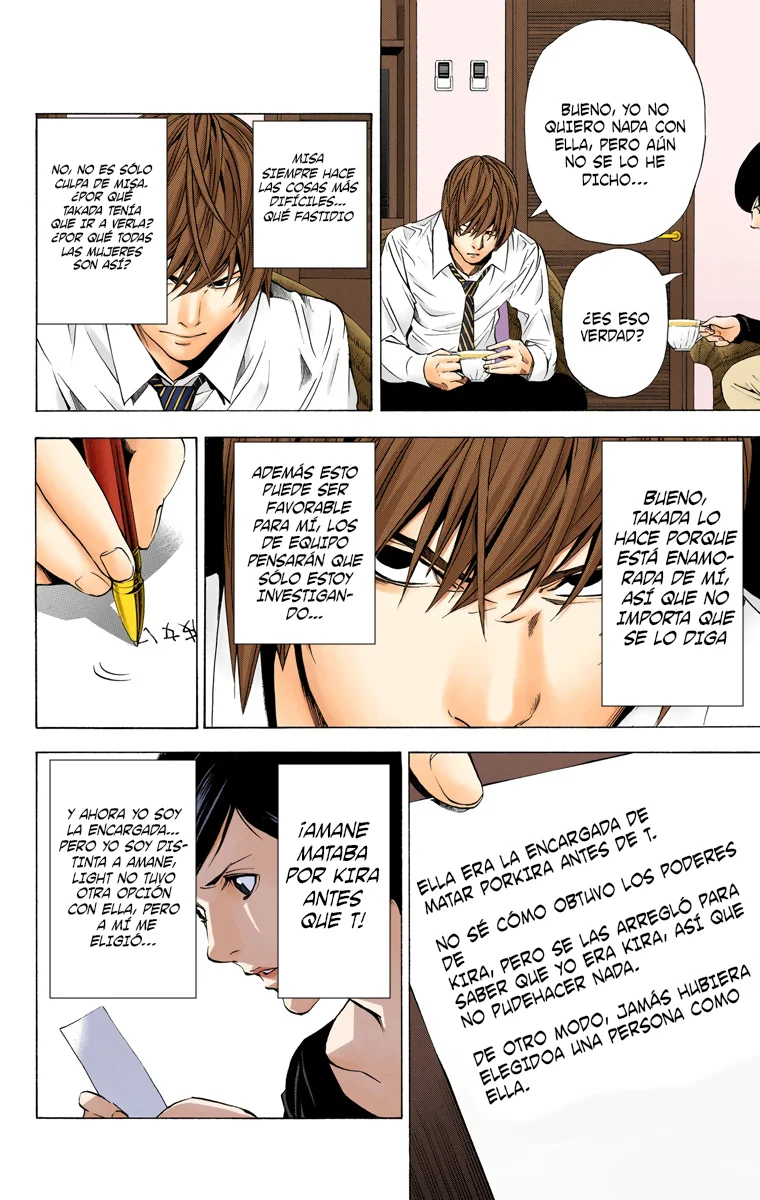Read Death Note Full Color ES Manga Online