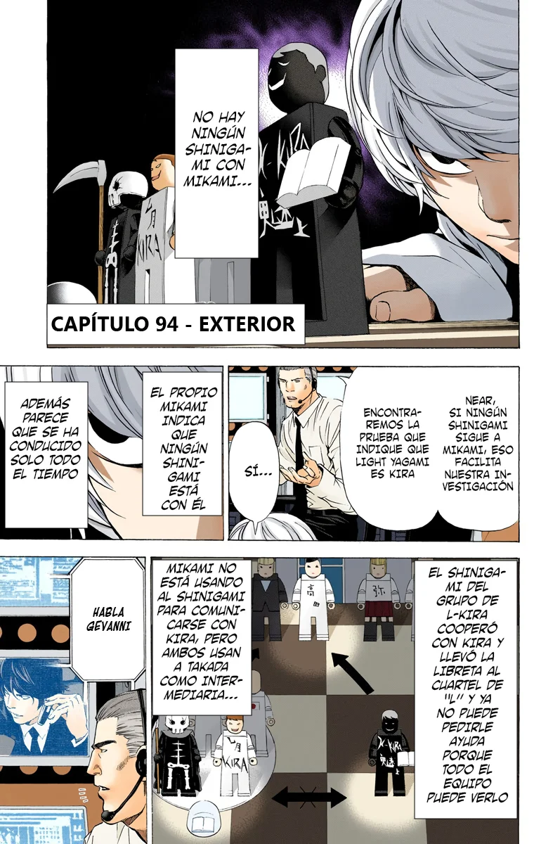 Read Death Note Full Color ES Manga Online