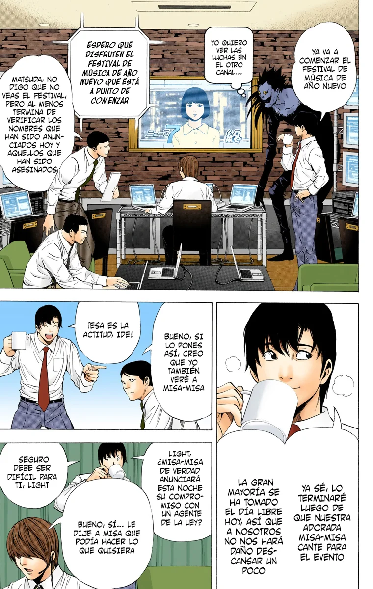 Read Death Note Full Color ES Manga Online