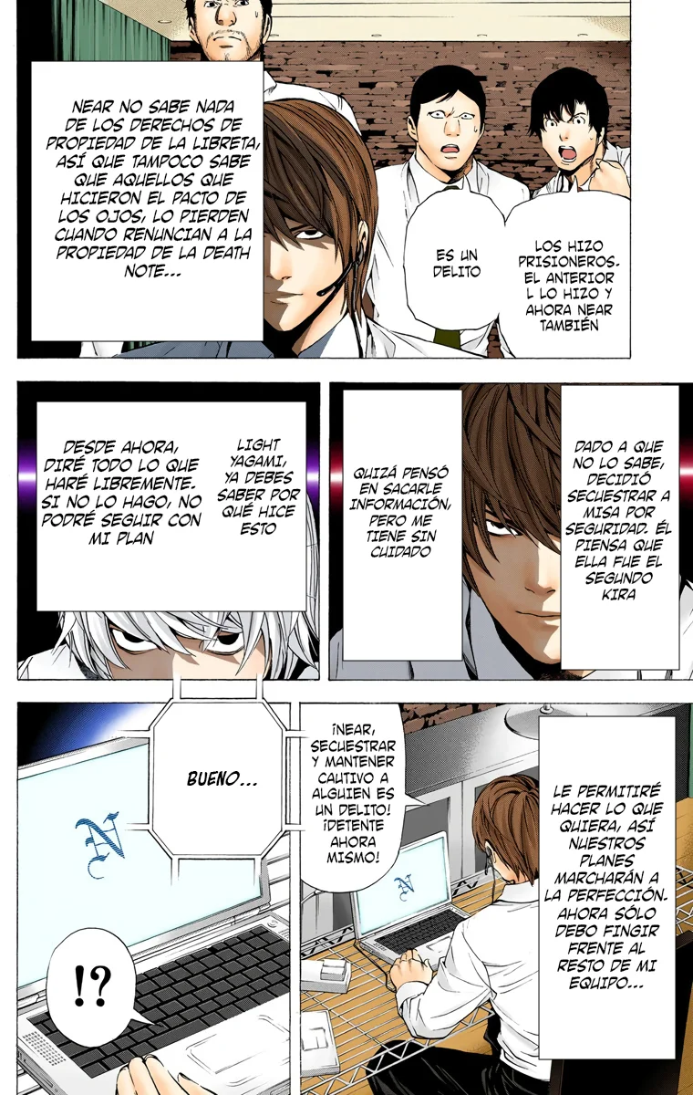 Read Death Note Full Color ES Manga Online