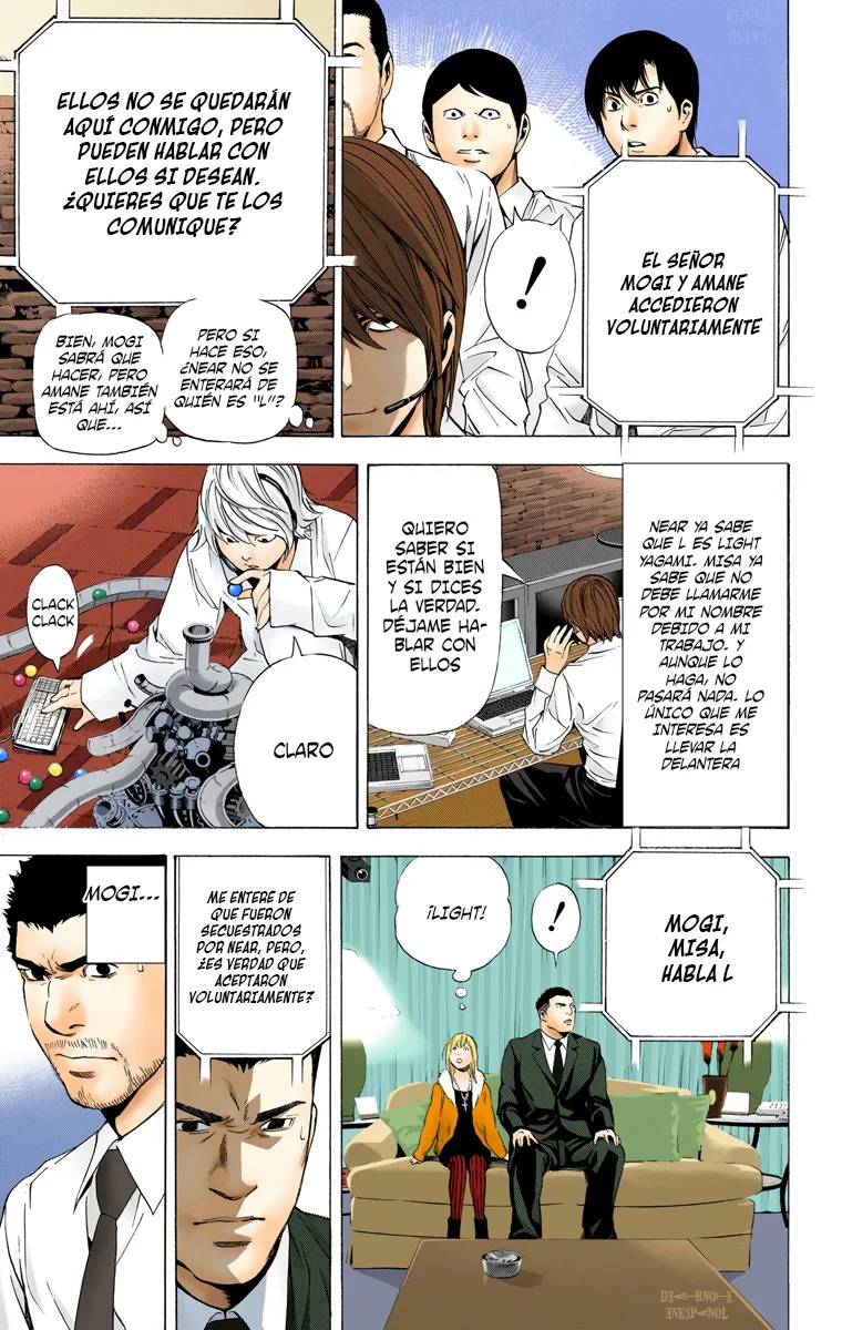 Read Death Note Full Color ES Manga Online