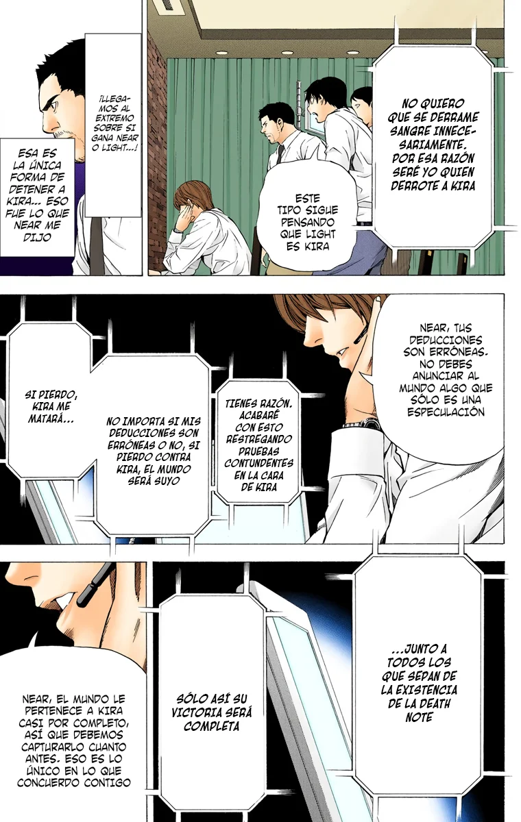 Read Death Note Full Color ES Manga Online