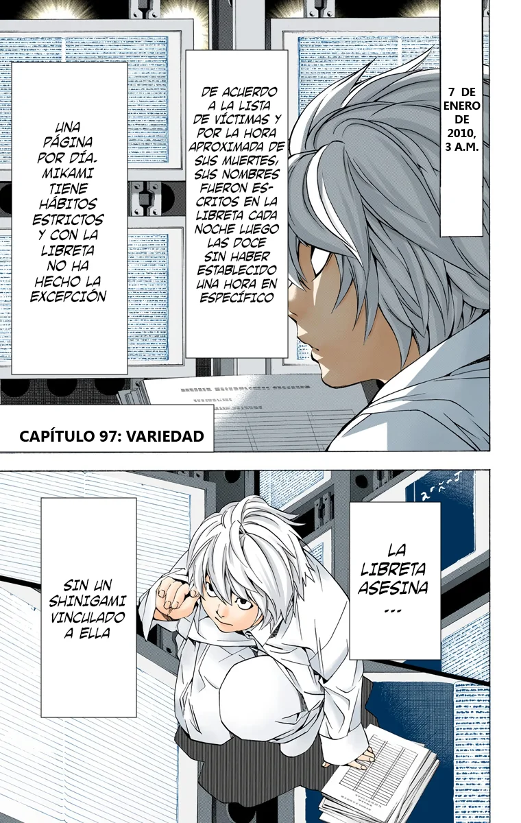 Read Death Note Full Color ES Manga Online