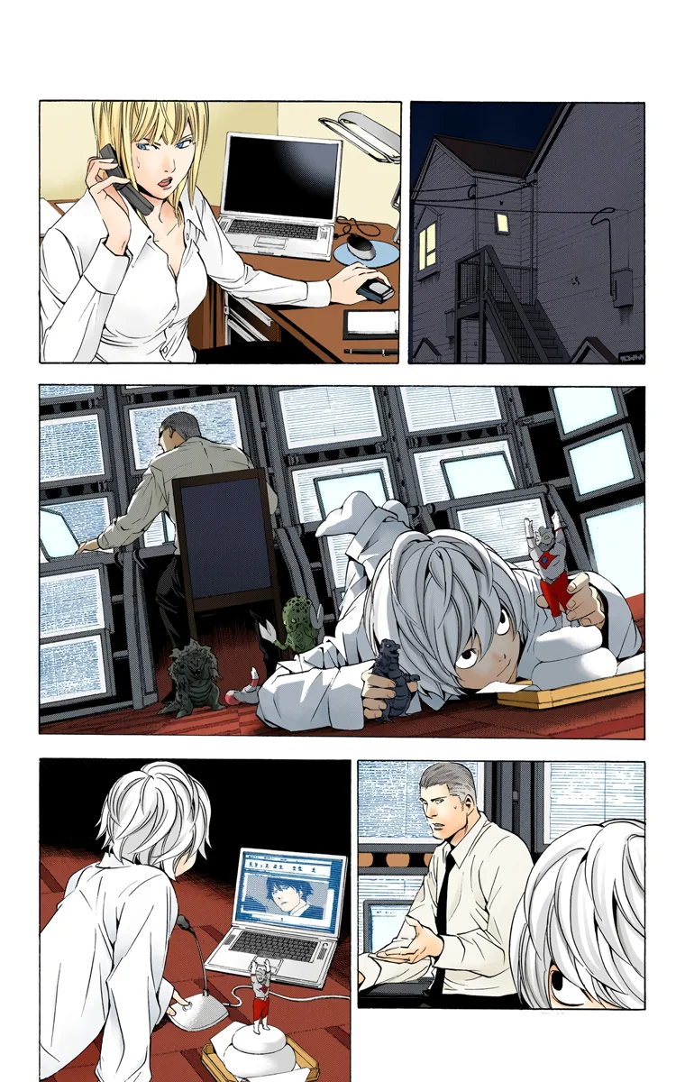 Read Death Note Full Color ES Manga Online