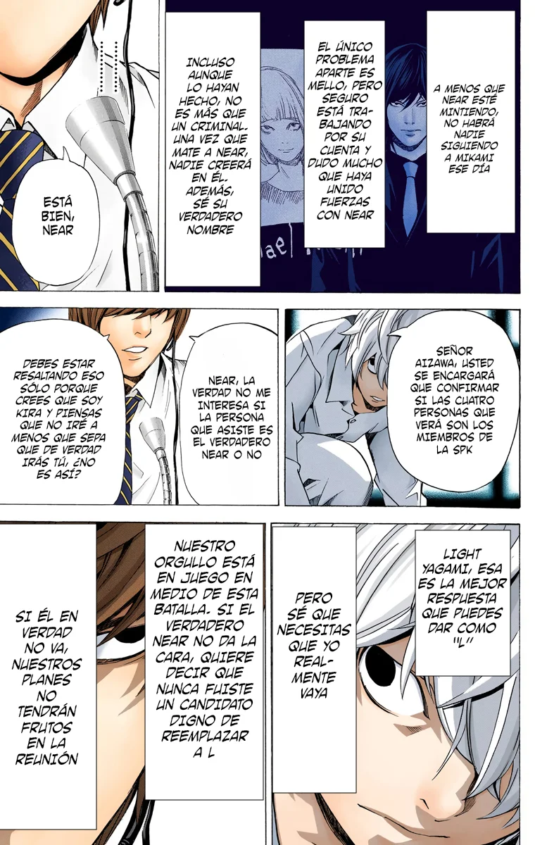 Read Death Note Full Color ES Manga Online