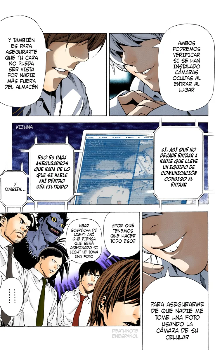Read Death Note Full Color ES Manga Online
