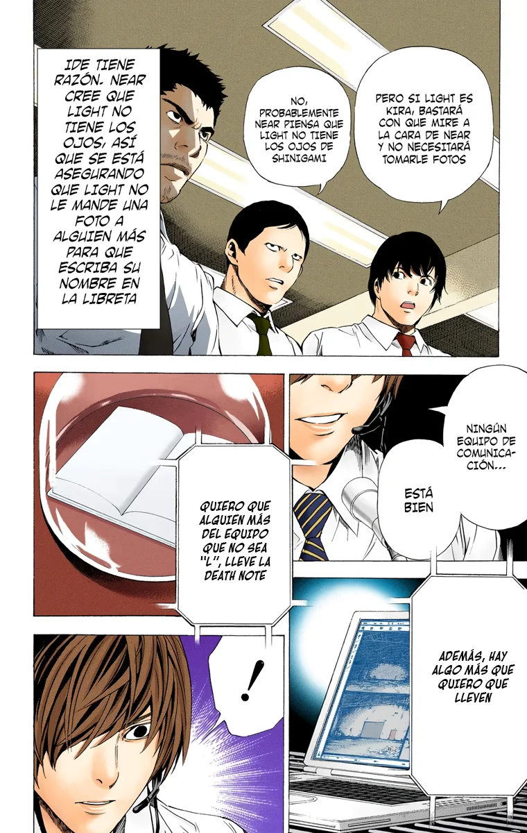 Read Death Note Full Color ES Manga Online