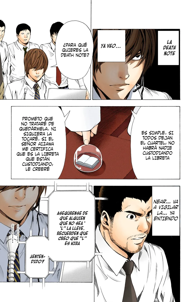 Read Death Note Full Color ES Manga Online
