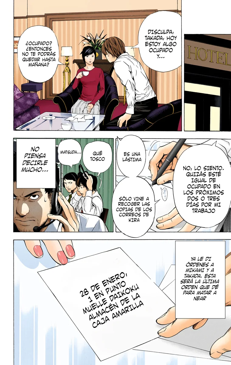 Read Death Note Full Color ES Manga Online