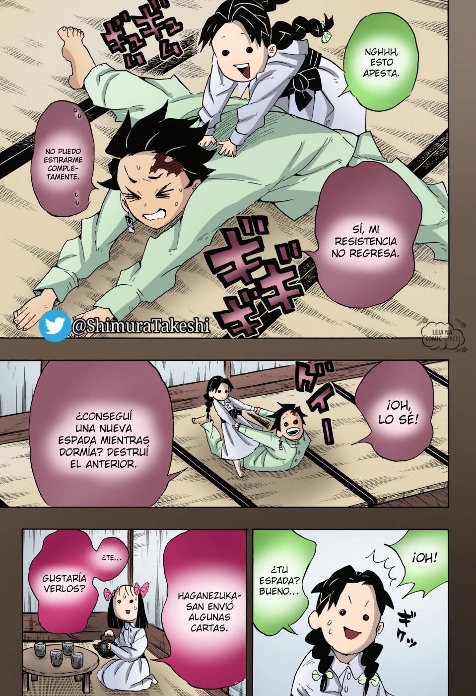 Read Demon Slayer Kimetsu no Yaiba ES Manga Online