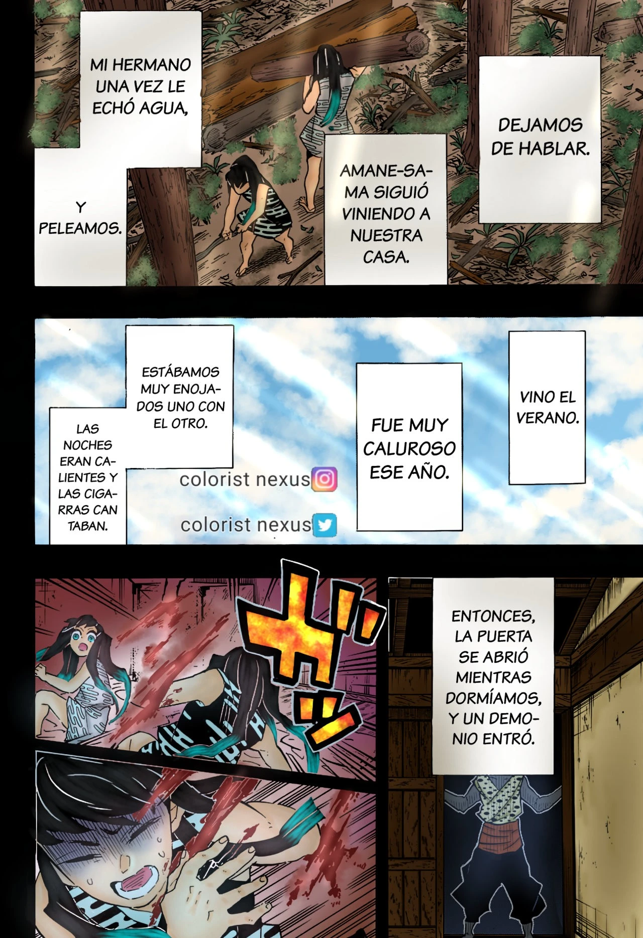 Read Demon Slayer Kimetsu no Yaiba ES Manga Online