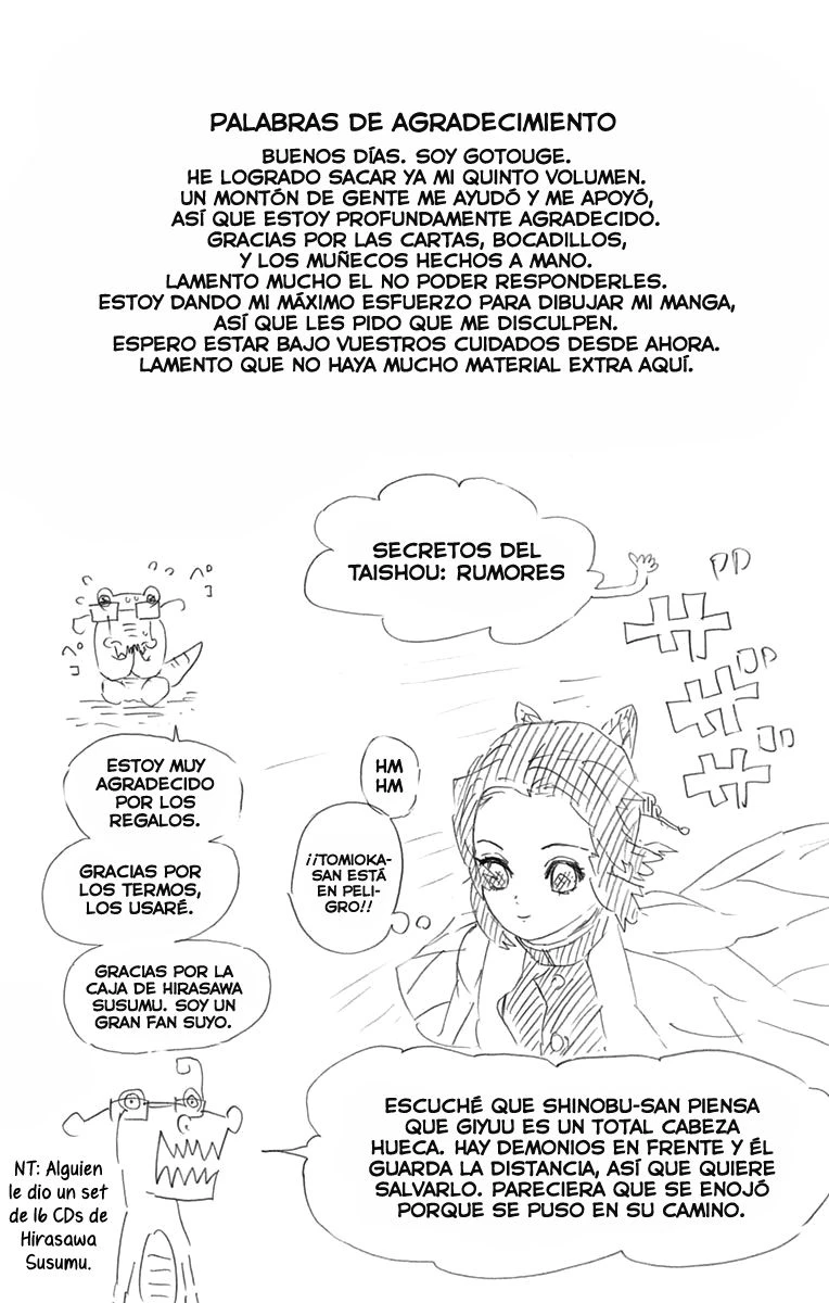 Read Demon Slayer Kimetsu no Yaiba ES Manga Online